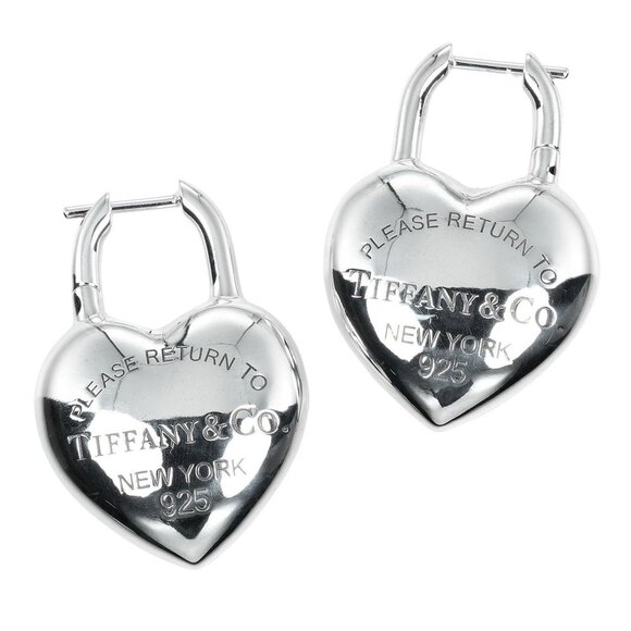 TIFFANY & CO. Silver Earrings - Picture 1 of 7